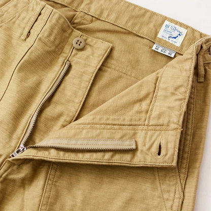 orslow[オアスロウ] M SLIM FIT FATIGUE PANTS KHAKI [01-5032-40] スリムフィット・ファティーグパンツ・MEN'S / LADY'S [2025AW]