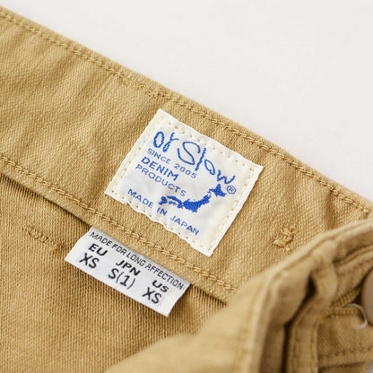 orslow[オアスロウ] M SLIM FIT FATIGUE PANTS KHAKI [01-5032-40] スリムフィット・ファティーグパンツ・MEN'S / LADY'S [2025AW]