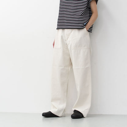 orslow[オアスロウ] HERRINGBONE SUMMER FATIGUE PANTS -ECRU-[01-5103-H66] ヘリンボーン サマー ファティーグパンツ [2025SS]