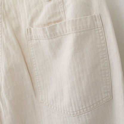 orslow[オアスロウ] HERRINGBONE SUMMER FATIGUE PANTS -ECRU-[01-5103-H66] ヘリンボーン サマー ファティーグパンツ [2025SS]
