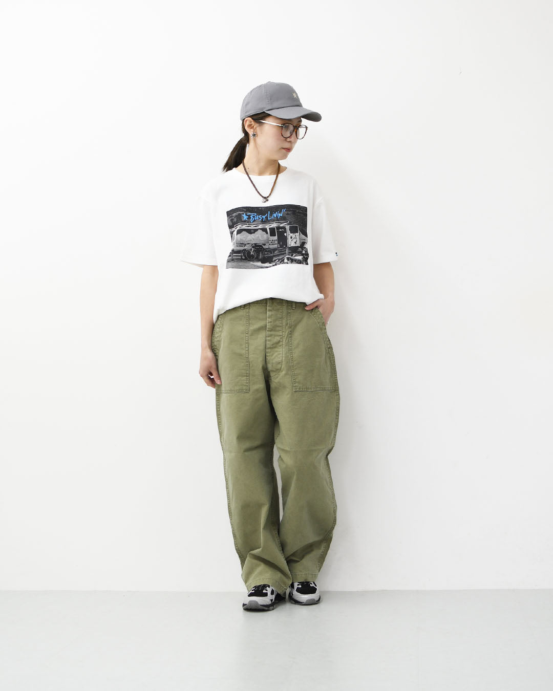 orslow [オアスロウ] SUMMER FATIGUE PANTS - GREEN -[01-5103-M16] サマーファティーグパンツ - グリーン -・ファティーグパンツ・ブラック・ムラ染め・ライトキャンバス生地・ワイドフィット・MEN'S / LADY'S [2026SS]