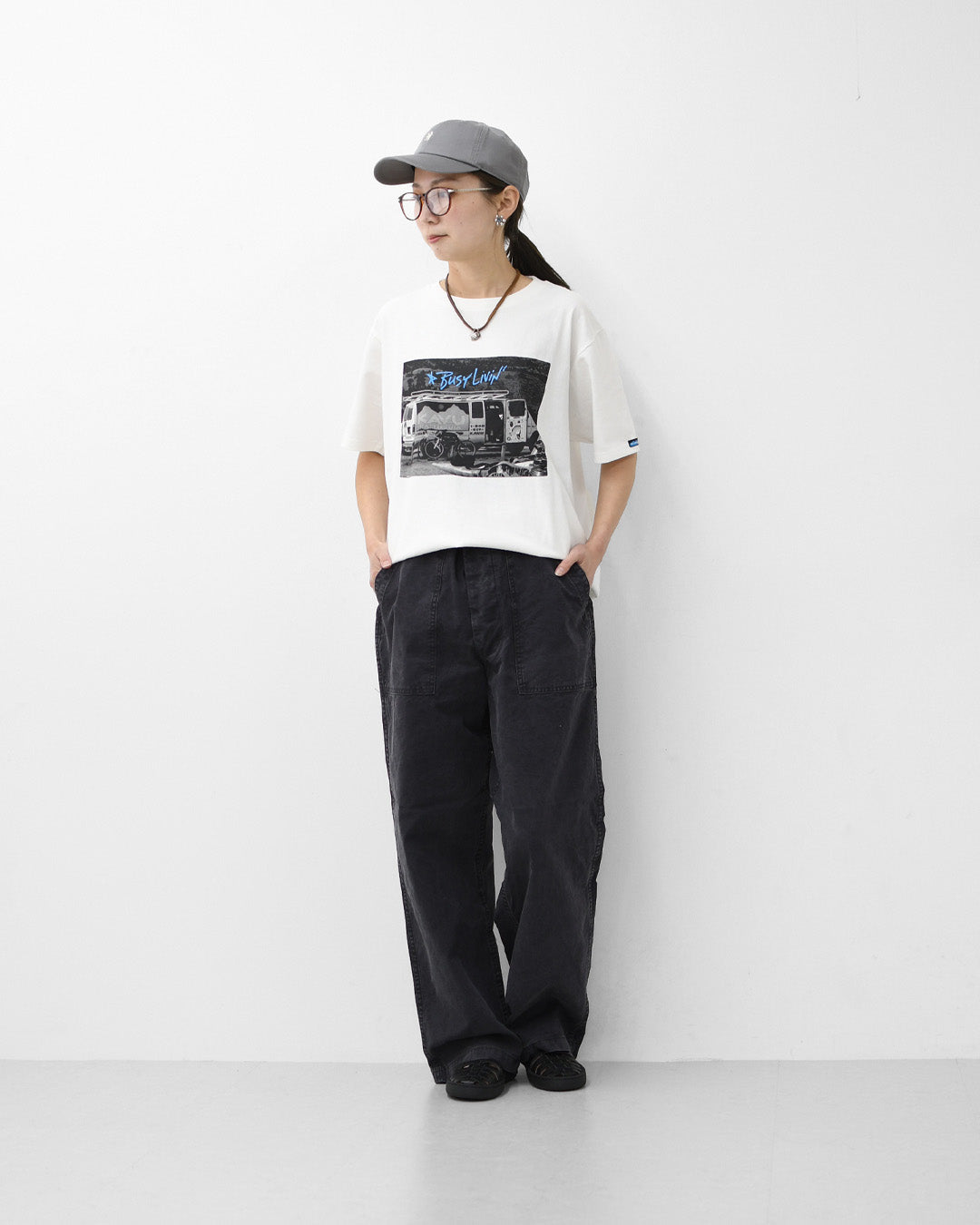 orslow [オアスロウ] SUMMER FATIGUE PANTS - BLACK -[01-5103-M61] サマーファティーグパンツ - ブラック -・ファティーグパンツ・ブラック・ムラ染め・ライトキャンバス生地・ワイドフィット・MEN'S / LADY'S [2026SS]