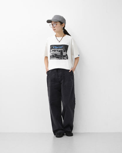 orslow [オアスロウ] SUMMER FATIGUE PANTS - BLACK -[01-5103-M61] サマーファティーグパンツ - ブラック -・ファティーグパンツ・ブラック・ムラ染め・ライトキャンバス生地・ワイドフィット・MEN'S / LADY'S [2026SS]