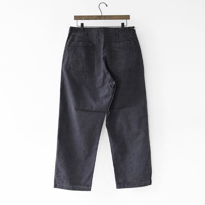 orslow [オアスロウ] SUMMER FATIGUE PANTS - BLACK -[01-5103-M61] サマーファティーグパンツ - ブラック -・ファティーグパンツ・ブラック・ムラ染め・ライトキャンバス生地・ワイドフィット・MEN'S / LADY'S [2026SS]