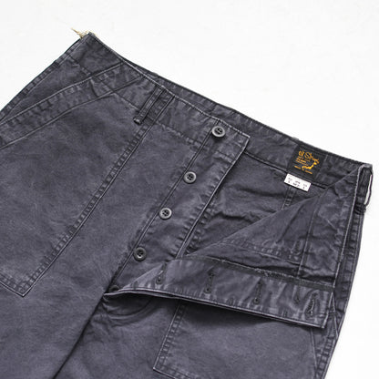 orslow [オアスロウ] SUMMER FATIGUE PANTS - BLACK -[01-5103-M61] サマーファティーグパンツ - ブラック -・ファティーグパンツ・ブラック・ムラ染め・ライトキャンバス生地・ワイドフィット・MEN'S / LADY'S [2026SS]