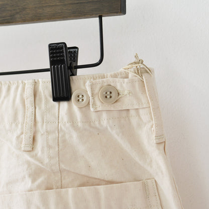 orslow [オアスロウ] SUMMER FATIGUE PANTS - ECRU - [01-5103-M66] サマーファティーグパンツ- エクリュ - ・ファティーグパンツ・エクリュ・ムラ染め・ライトキャンバス生地・ワイドフィット・MEN'S / LADY'S [2026SS]