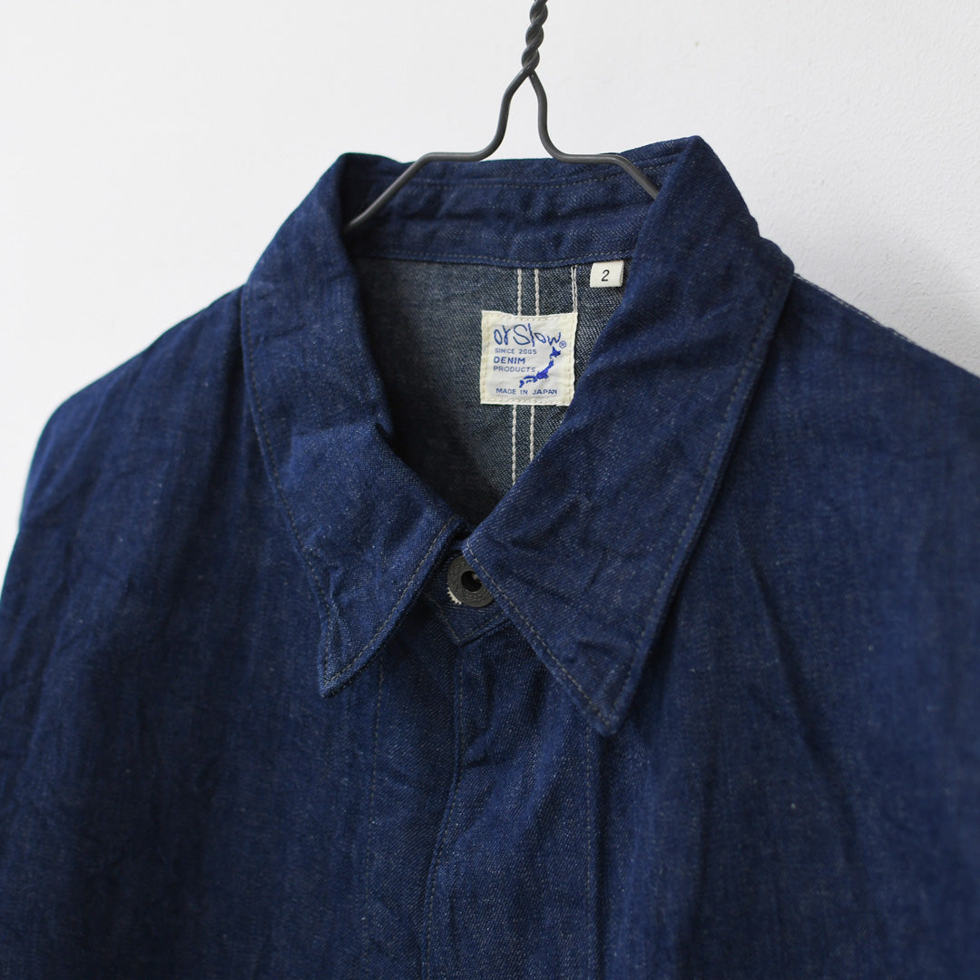orslow [オアスロウ] WWII SIMPLIFIED DENIM COVERALL [01-6250-81] WWII シンプリファイド デニム カバーオール・上着・デニムジャケット・ジージャン・MEN'S / LADY'S [2026AW]