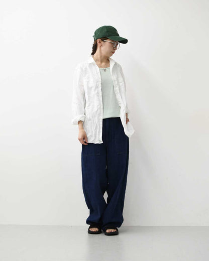 orslow [オアスロウ]  WORK SHIRT WHITE CHAMBRAY [01-8070-69] シャンブレーシャツ ホワイト [2026SS]