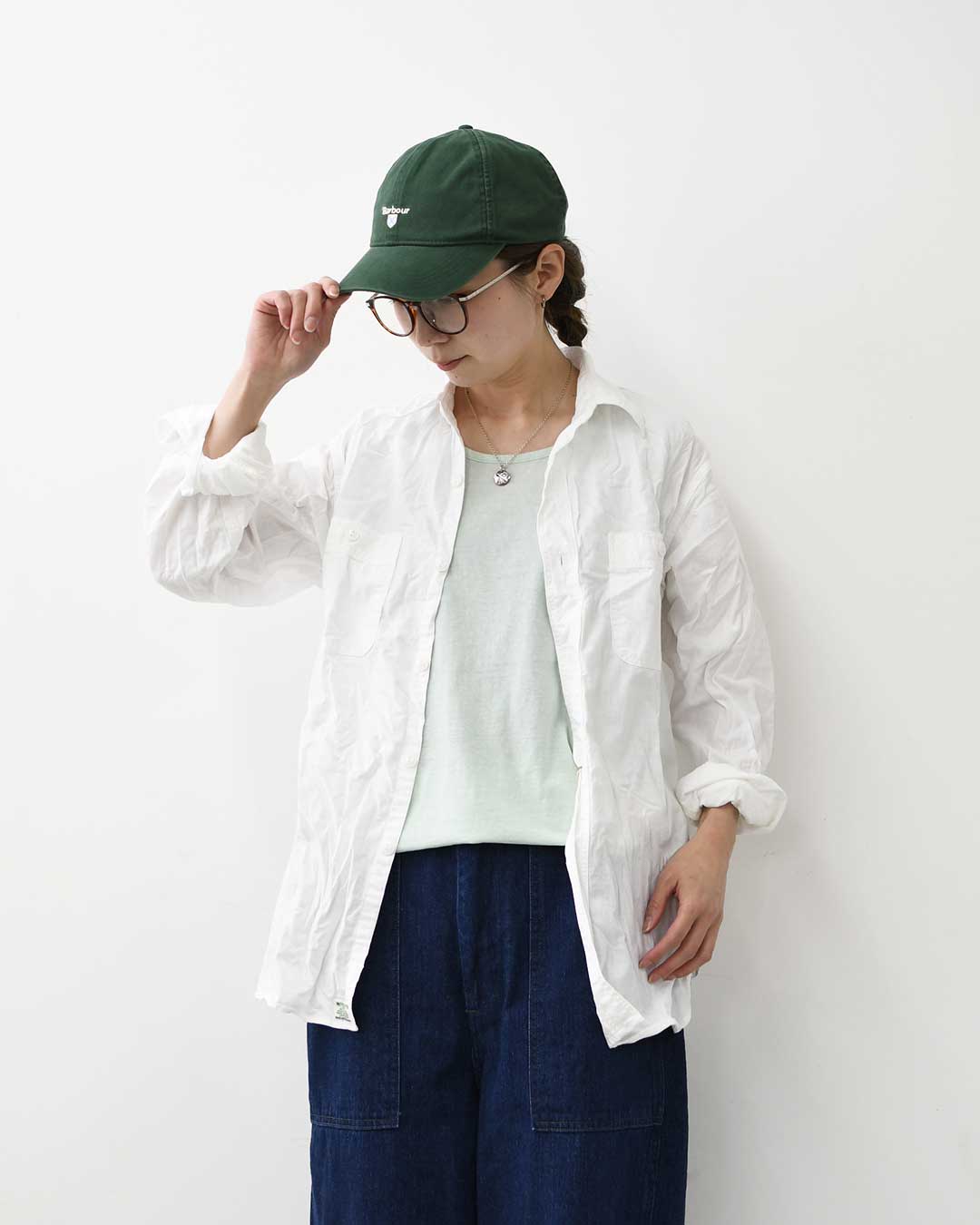 orslow [オアスロウ]  WORK SHIRT WHITE CHAMBRAY [01-8070-69] シャンブレーシャツ ホワイト [2026SS]
