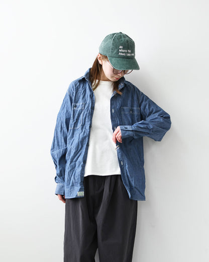orslow [オアスロウ]  CHAMBRAY SHIRTS BLUE [01-8070-84] シャンブレーシャツ [2026SS]