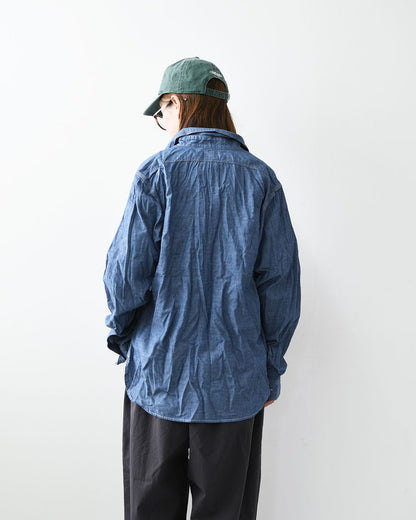 orslow [オアスロウ]  CHAMBRAY SHIRTS BLUE [01-8070-84] シャンブレーシャツ [2026SS]
