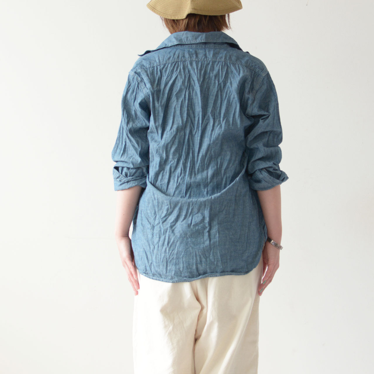 orslow [オアスロウ]  CHAMBRAY SHIRTS BLUE [01-8070-84] シャンブレーシャツ [2024AW]