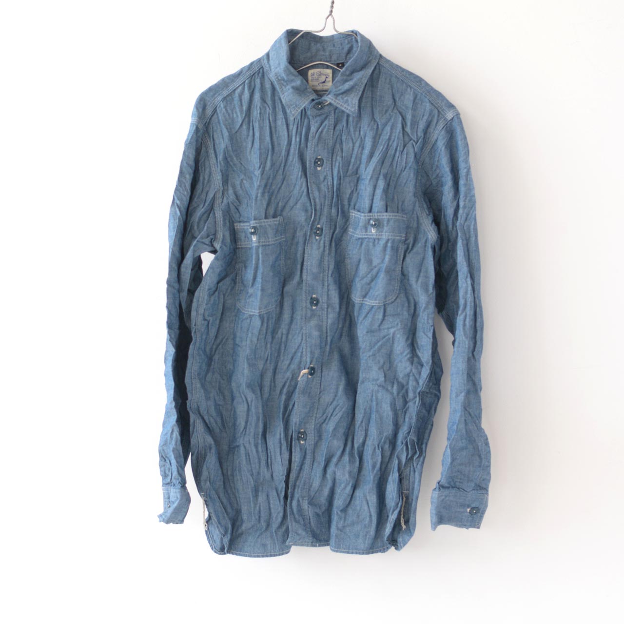 orslow [オアスロウ]  CHAMBRAY SHIRTS BLUE [01-8070-84] シャンブレーシャツ [2024AW]