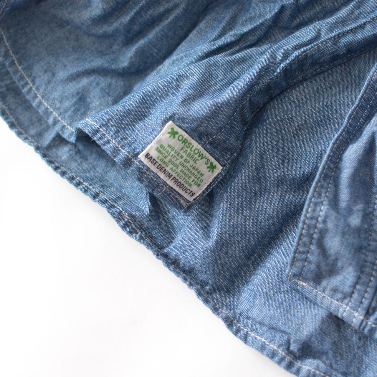 orslow [オアスロウ]  CHAMBRAY SHIRTS BLUE [01-8070-84] シャンブレーシャツ [2024AW]