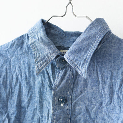 orslow [オアスロウ]  CHAMBRAY SHIRTS BLUE [01-8070-84] シャンブレーシャツ [2026SS]