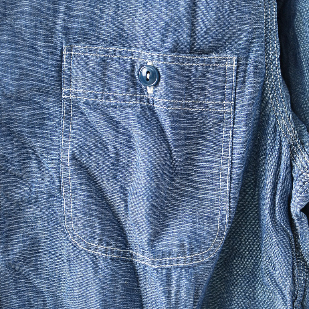 orslow [オアスロウ]  CHAMBRAY SHIRTS BLUE [01-8070-84] シャンブレーシャツ [2026SS]