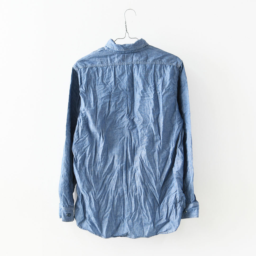 orslow [オアスロウ]  CHAMBRAY SHIRTS BLUE [01-8070-84] シャンブレーシャツ [2026SS]