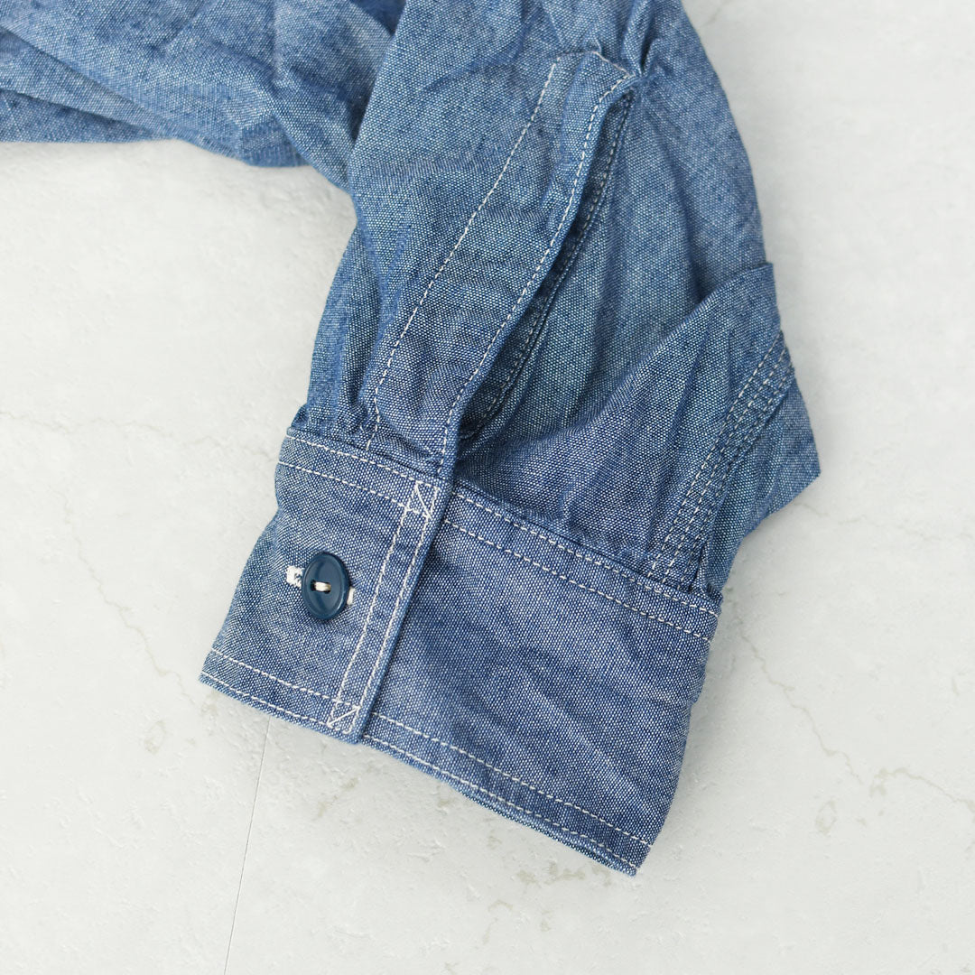 orslow [オアスロウ]  CHAMBRAY SHIRTS BLUE [01-8070-84] シャンブレーシャツ [2026SS]