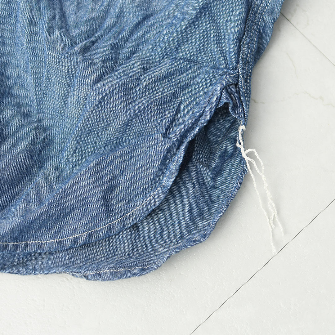 orslow [オアスロウ]  CHAMBRAY SHIRTS BLUE [01-8070-84] シャンブレーシャツ [2026SS]