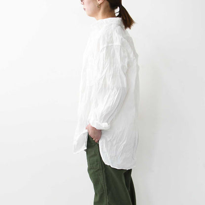 orslow [オアスロウ]  RELAX FIT WHITE CHAMBRAY WORK SHIRT [01-8270-69] リラックスフィットホワイトシャンブレーワークシャツ [2025SS]