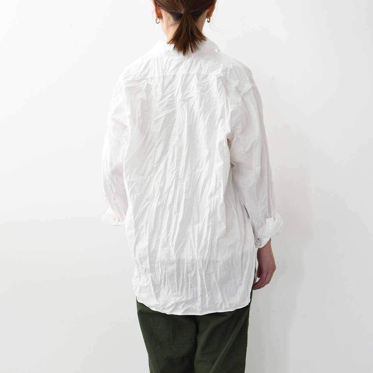 orslow [オアスロウ]  RELAX FIT WHITE CHAMBRAY WORK SHIRT [01-8270-69] リラックスフィットホワイトシャンブレーワークシャツ [2025SS]