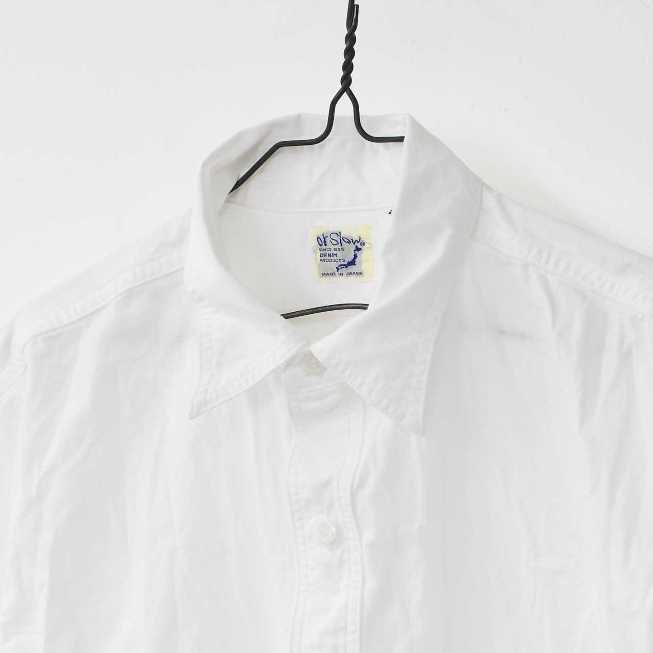 orslow [オアスロウ]  RELAX FIT WHITE CHAMBRAY WORK SHIRT [01-8270-69] リラックスフィットホワイトシャンブレーワークシャツ [2025SS]
