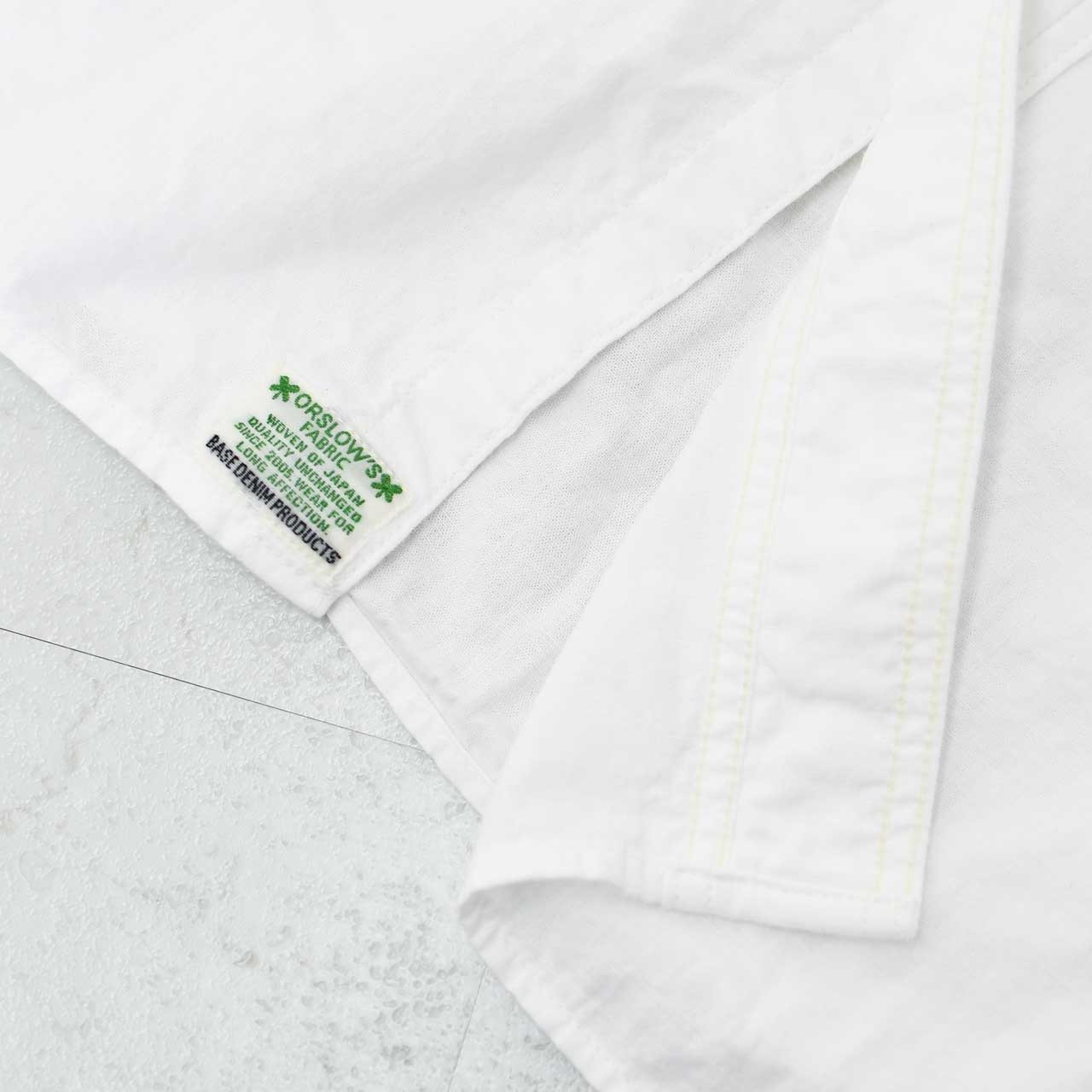 orslow [オアスロウ]  RELAX FIT WHITE CHAMBRAY WORK SHIRT [01-8270-69] リラックスフィットホワイトシャンブレーワークシャツ [2025SS]
