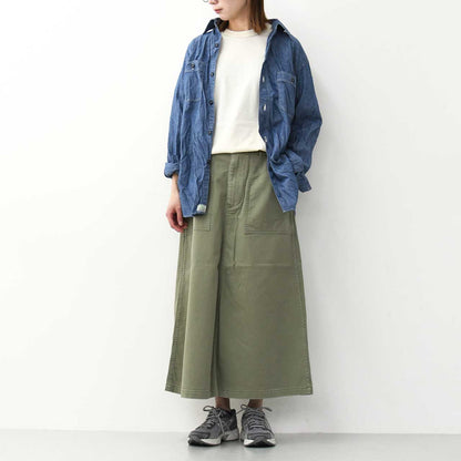 orslow [オアスロウ] RELAX FIT CHAMBRAY WORK SHIRT [01-8270-84] リラックスフィットシャンブレーワークシャツ[2025SS]