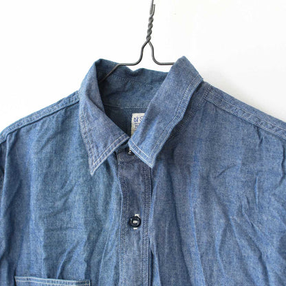orslow [オアスロウ] RELAX FIT CHAMBRAY WORK SHIRT [01-8270-84] リラックスフィットシャンブレーワークシャツ[2025SS]