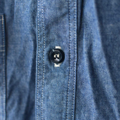orslow [オアスロウ] RELAX FIT CHAMBRAY WORK SHIRT [01-8270-84] リラックスフィットシャンブレーワークシャツ[2025SS]