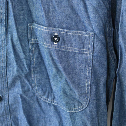 orslow [オアスロウ] RELAX FIT CHAMBRAY WORK SHIRT [01-8270-84] リラックスフィットシャンブレーワークシャツ[2025SS]