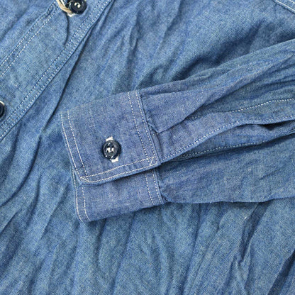 orslow [オアスロウ] RELAX FIT CHAMBRAY WORK SHIRT [01-8270-84] リラックスフィットシャンブレーワークシャツ[2025SS]