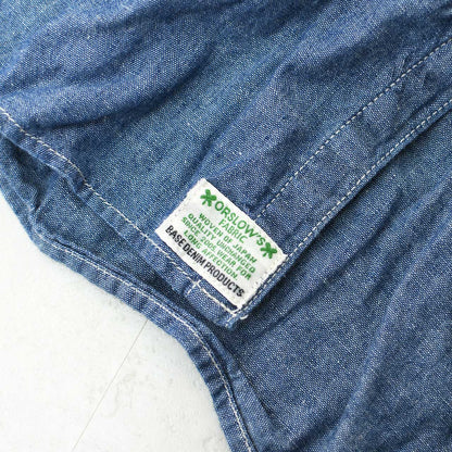 orslow [オアスロウ] RELAX FIT CHAMBRAY WORK SHIRT [01-8270-84] リラックスフィットシャンブレーワークシャツ[2025SS]