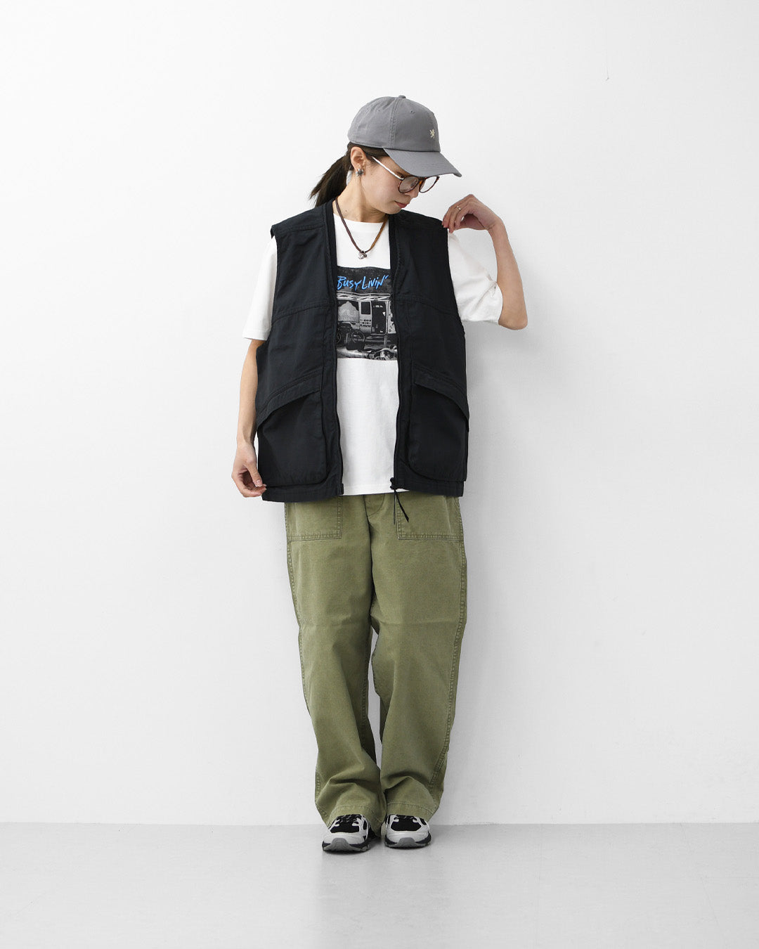 orslow [オアスロウ]UTILITY VEST -NAVY- [01-9020-02]  ユーティリティベスト -ネイビー-・ミリタリーベスト・ノースリーブアウター・ジップアップベスト・シンプル・ヴィンテージライク・ワークベスト・アウトドア・キャンプ・MEN'S/LADY'S[2026SS]