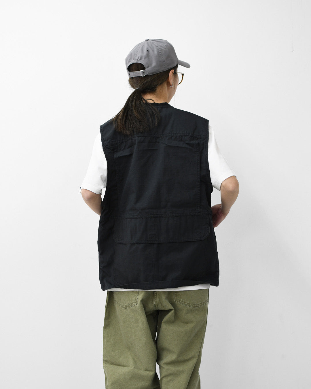 orslow [オアスロウ]UTILITY VEST -NAVY- [01-9020-02]  ユーティリティベスト -ネイビー-・ミリタリーベスト・ノースリーブアウター・ジップアップベスト・シンプル・ヴィンテージライク・ワークベスト・アウトドア・キャンプ・MEN'S/LADY'S[2026SS]