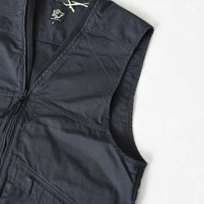 orslow [オアスロウ]UTILITY VEST -NAVY- [01-9020-02]  ユーティリティベスト -ネイビー-・ミリタリーベスト・ノースリーブアウター・ジップアップベスト・シンプル・ヴィンテージライク・ワークベスト・アウトドア・キャンプ・MEN'S/LADY'S[2026SS]