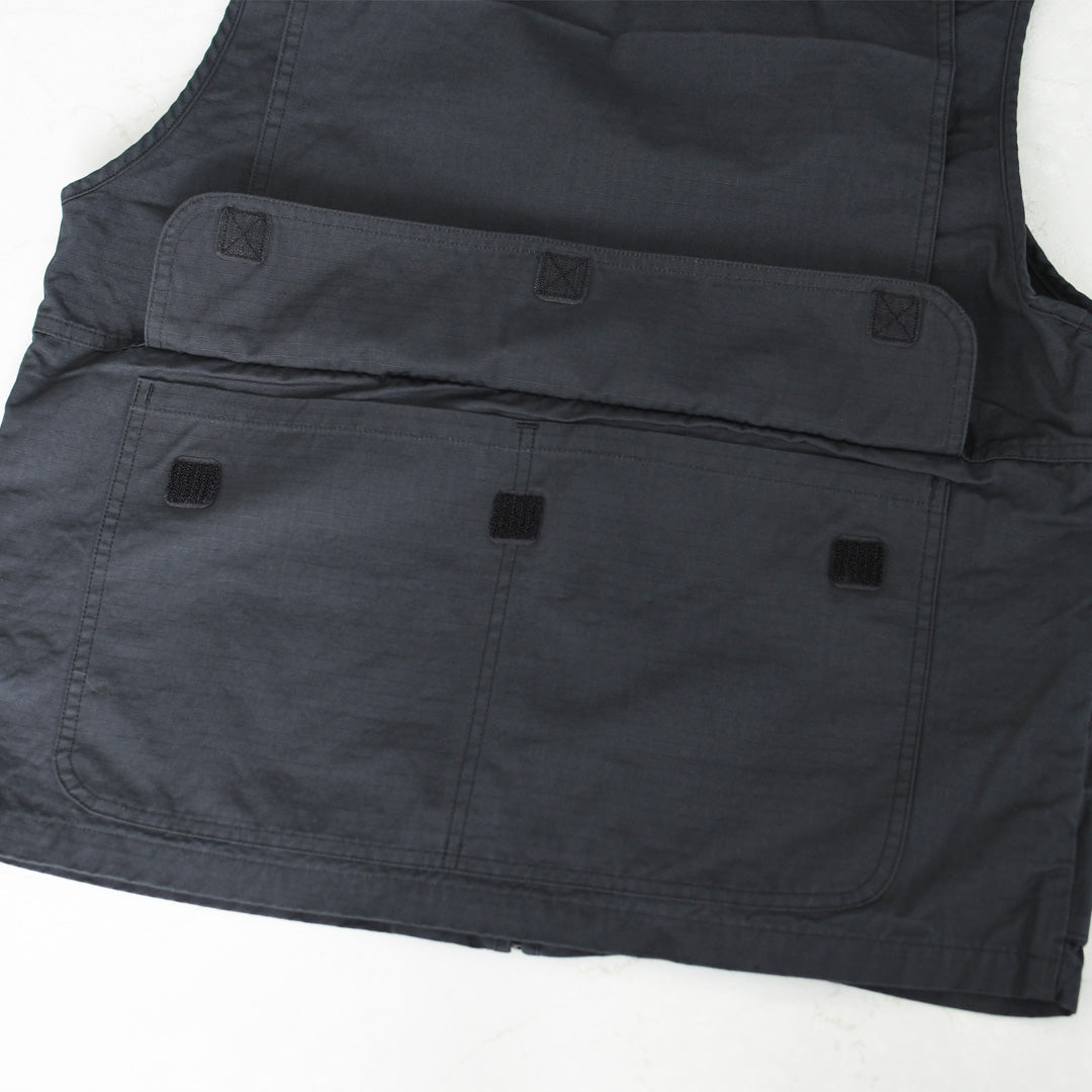 orslow [オアスロウ]UTILITY VEST -NAVY- [01-9020-02]  ユーティリティベスト -ネイビー-・ミリタリーベスト・ノースリーブアウター・ジップアップベスト・シンプル・ヴィンテージライク・ワークベスト・アウトドア・キャンプ・MEN'S/LADY'S[2026SS]