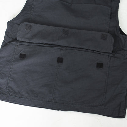 orslow [オアスロウ]UTILITY VEST -NAVY- [01-9020-02]  ユーティリティベスト -ネイビー-・ミリタリーベスト・ノースリーブアウター・ジップアップベスト・シンプル・ヴィンテージライク・ワークベスト・アウトドア・キャンプ・MEN'S/LADY'S[2026SS]