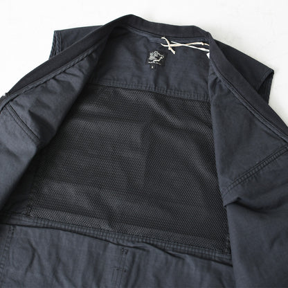 orslow [オアスロウ]UTILITY VEST -NAVY- [01-9020-02]  ユーティリティベスト -ネイビー-・ミリタリーベスト・ノースリーブアウター・ジップアップベスト・シンプル・ヴィンテージライク・ワークベスト・アウトドア・キャンプ・MEN'S/LADY'S[2026SS]
