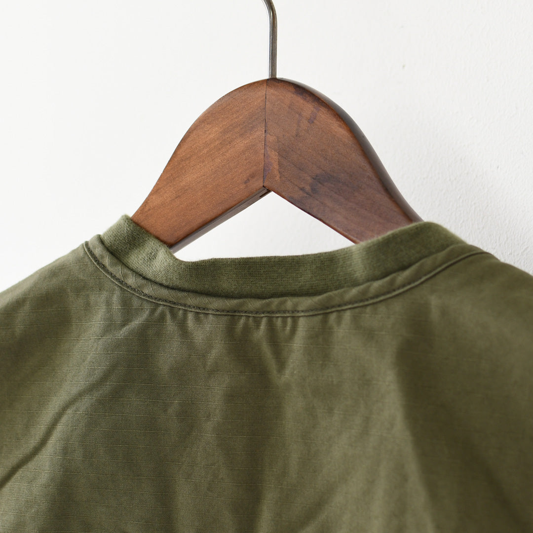orslow [オアスロウ]UTILITY VEST -ARMY.GREEN- [01-9020-76]  ユーティリティベスト -アーミーグリーン-・ミリタリーベスト・ノースリーブアウター・ジップアップベスト・シンプル・ヴィンテージライク・ワークベスト・アウトドア・キャンプ・MEN'S/LADY'S[2026SS]