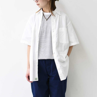 orslow [オアスロウ] SHORT SLEEVE WHITE CHAMBRAY WORK SHIRT [01-V8170-69] ショートスリーブホワイトシャンブレーワークシャツ・MEN'S [2025SS]