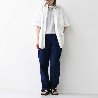 orslow [オアスロウ] SHORT SLEEVE WHITE CHAMBRAY WORK SHIRT [01-V8170-69] ショートスリーブホワイトシャンブレーワークシャツ・MEN'S [2025SS]