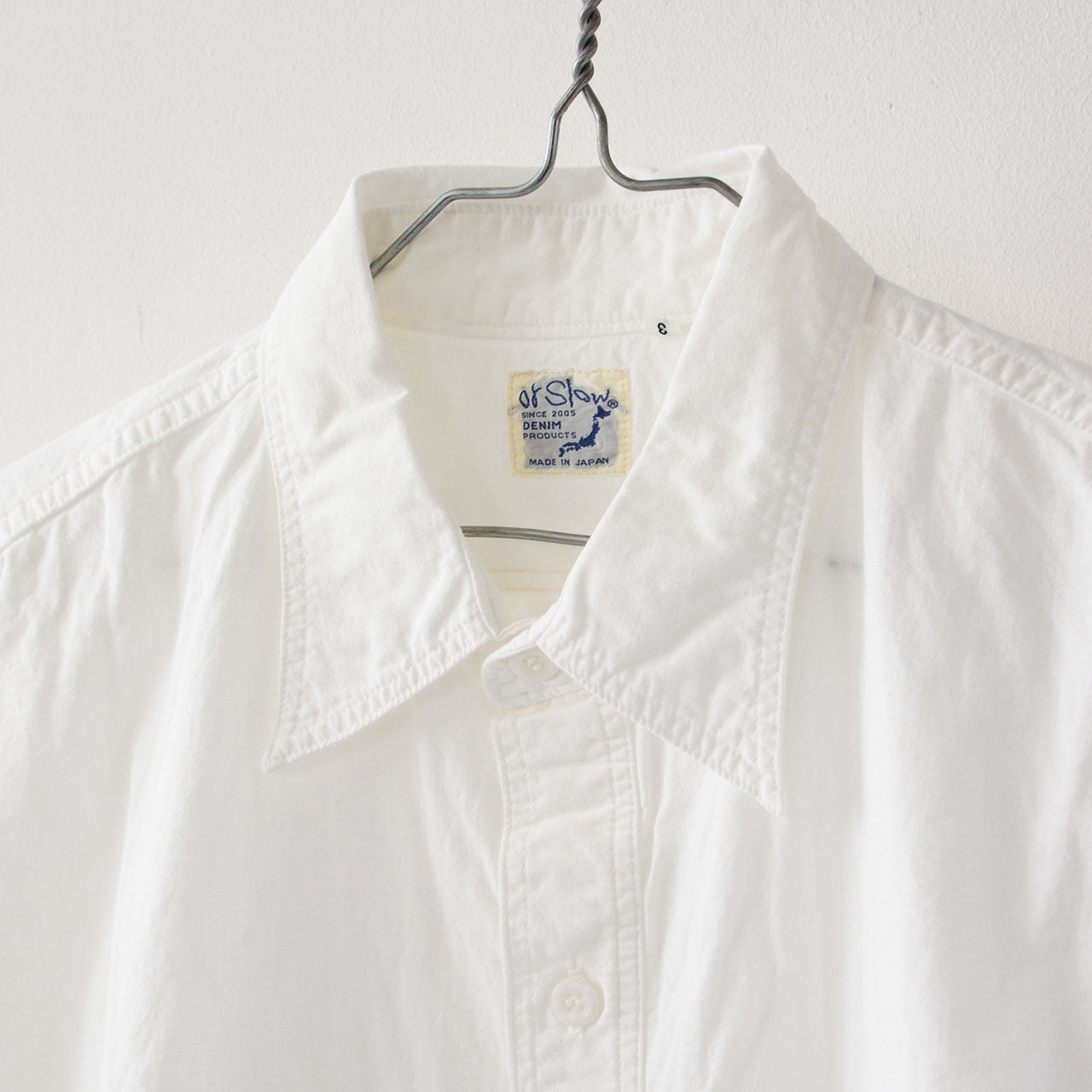 orslow [オアスロウ] SHORT SLEEVE WHITE CHAMBRAY WORK SHIRT [01-V8170-69] ショートスリーブホワイトシャンブレーワークシャツ・MEN'S [2025SS]