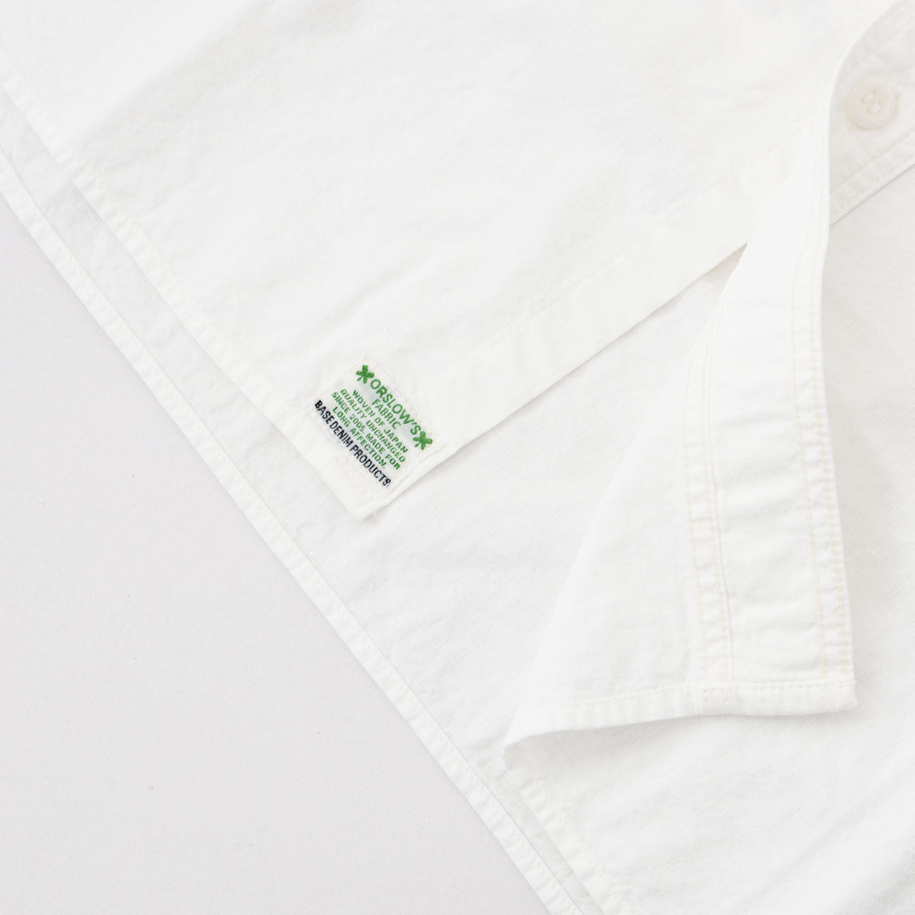 orslow [オアスロウ] SHORT SLEEVE WHITE CHAMBRAY WORK SHIRT [01-V8170-69] ショートスリーブホワイトシャンブレーワークシャツ・MEN'S [2025SS]