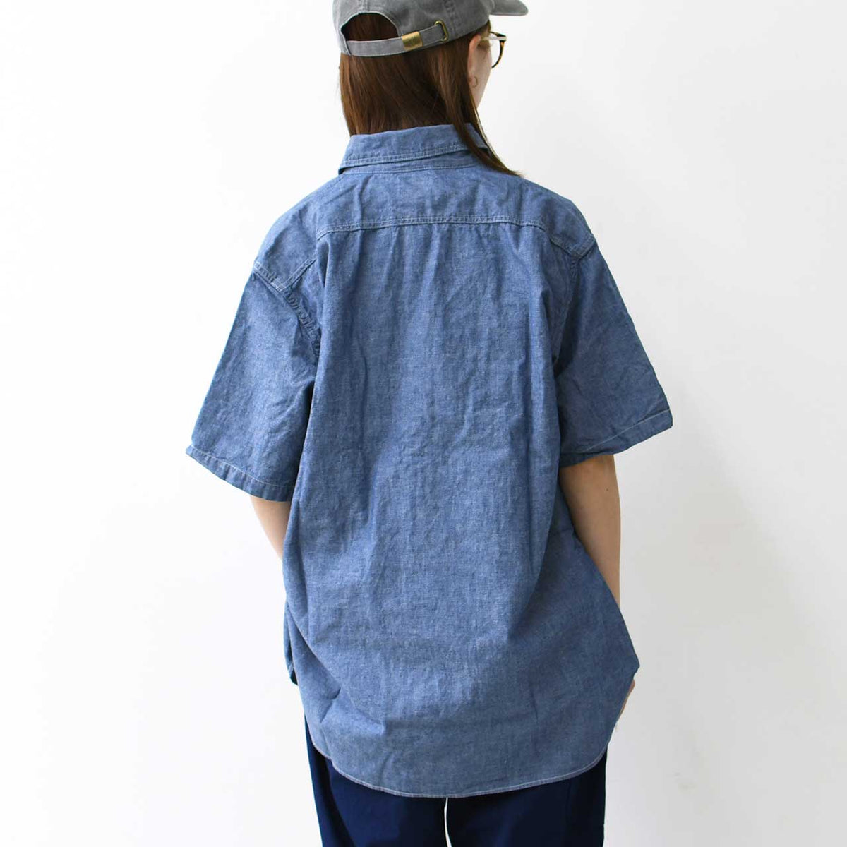 orslow [オアスロウ] SHORT SLEEVE CHAMBRAY WORK SHIRT [01-V8170-84] ショートスリーブシャンブレーワークシャツ・ワークシャツ・シャンブレーシャツ・半袖シャツ・MEN'S [2026SS]