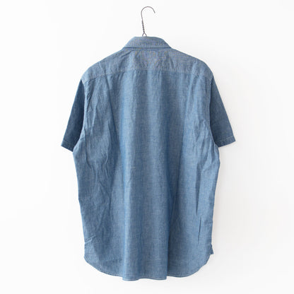 orslow [オアスロウ] SHORT SLEEVE CHAMBRAY WORK SHIRT [01-V8170-84] ショートスリーブシャンブレーワークシャツ・ワークシャツ・シャンブレーシャツ・半袖シャツ・MEN'S [2026SS]
