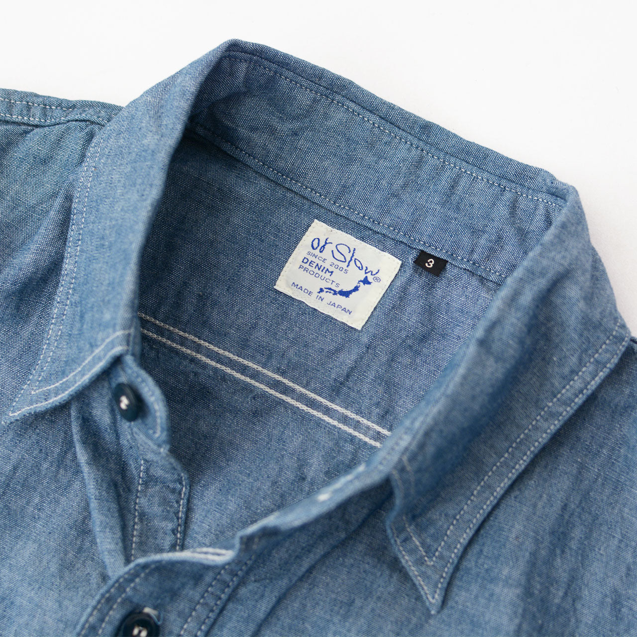 orslow [オアスロウ] SHORT SLEEVE CHAMBRAY WORK SHIRT [01-V8170-84] ショートスリーブシャンブレーワークシャツ・ワークシャツ・シャンブレーシャツ・半袖シャツ・MEN'S [2026SS]