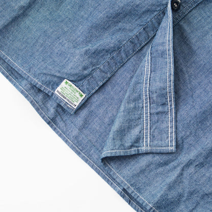 orslow [オアスロウ] SHORT SLEEVE CHAMBRAY WORK SHIRT [01-V8170-84] ショートスリーブシャンブレーワークシャツ・ワークシャツ・シャンブレーシャツ・半袖シャツ・MEN'S [2026SS]