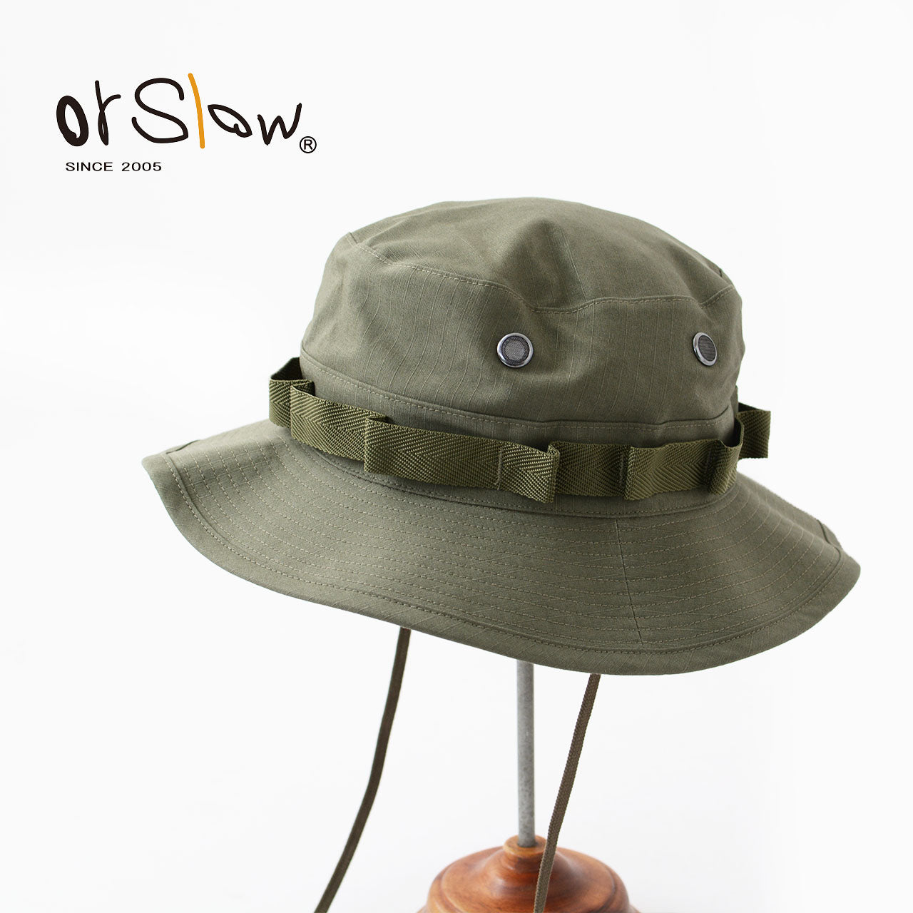 orslow[オアスロウ] US ARMY JUNGLE HAT RIPSTOP (UNISEX) [03--023-76] USアーミージャングルハットリップストップ [2024AW]