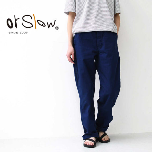 orslow[オアスロウ] FRENCH WORK PANTS ジンバブエ cotton herringbone [03-5000-03] フレンチワークパンツ [2025AW]